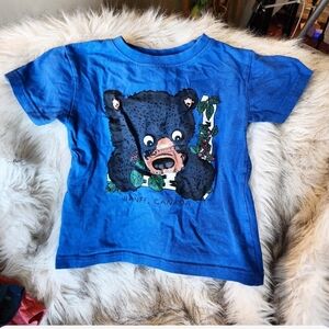 🐻 Funny Bear Graphic Kids T-Shirt with Moving Parts 👅